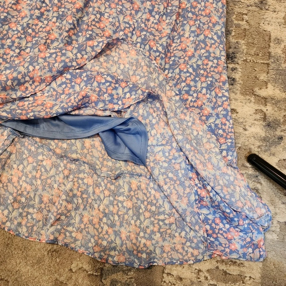 NWT Lane Bryant ditsy floral dress with pockets. stretch waist. Size 20 - Picture 12 of 16